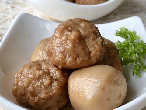 ★肉団子と里芋のコロコロ煮★